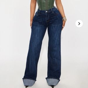 TALL WOMEN'S JEANS- Dark Blue Jeans (9)